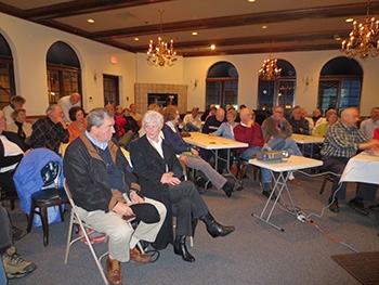 Quarterly Meetings focus on the history of the area.